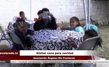 Ángeles sin Frontera alista cena navideña (VIDEO)