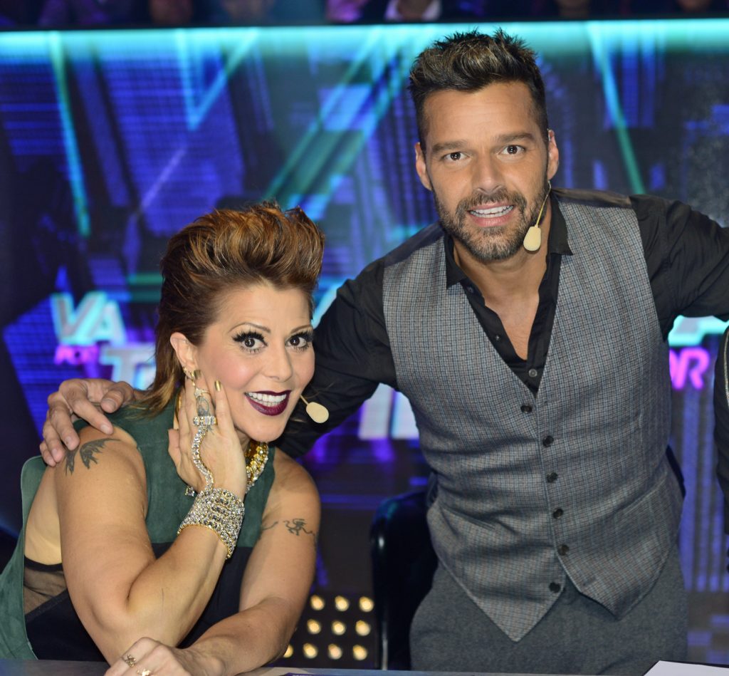 Alejandra Guzmán y Ricky Martin