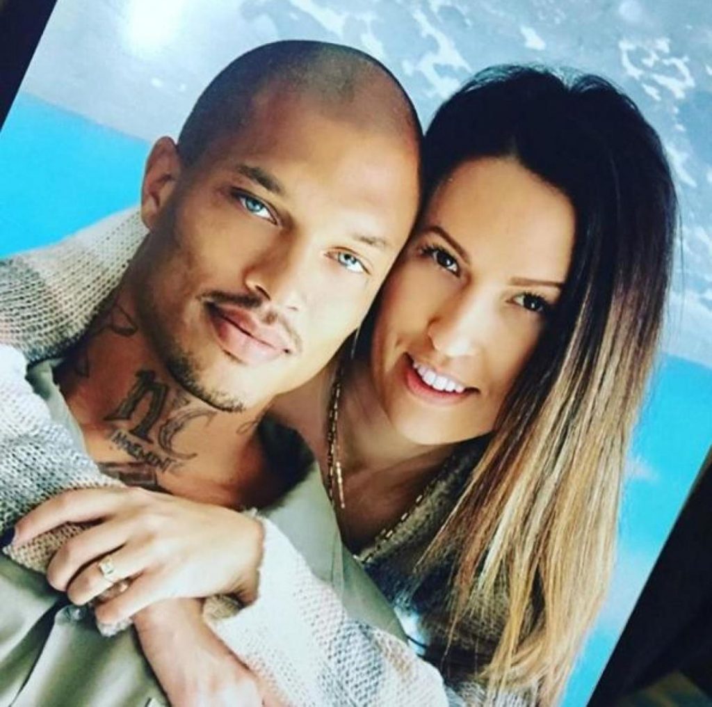 Jeremy Meeks y Melissa Curl