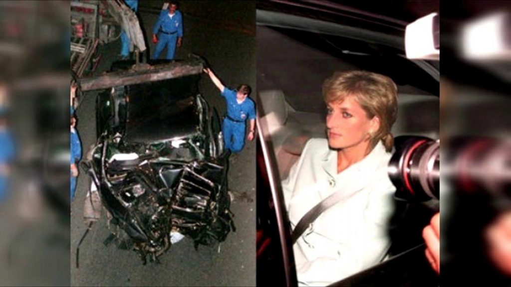 Accidente en el que muere la princesa Diana
