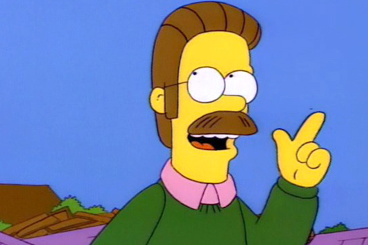 Fox dedica maratón de Los Simpsons a Ned Flanders.