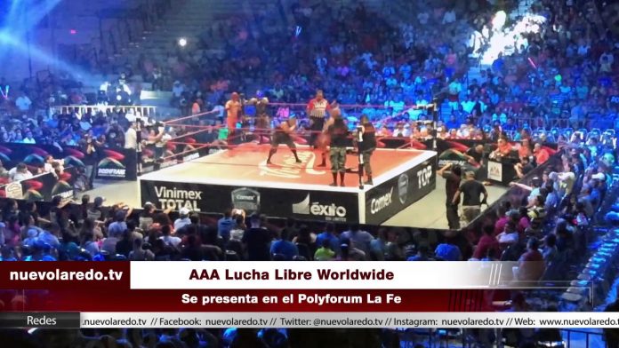 Llega Lucha Libre AAA Worldwide a Nuevo Laredo (VIDEO)