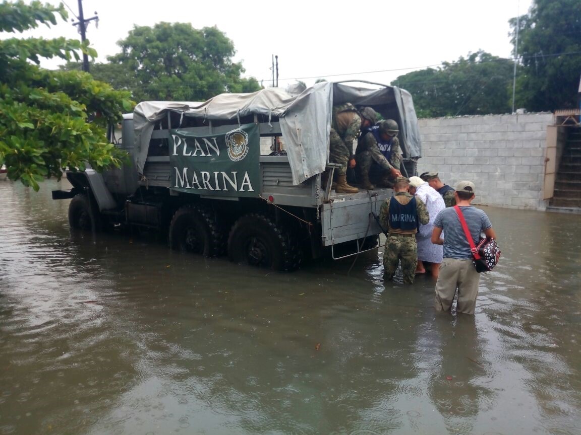 Tampico, Madero y Altamira bajo el agua; evacuan a 334 ...