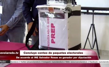 INE da triunfo a Chava Rosas por la diputación federal de Nuevo Laredo (VIDEO)