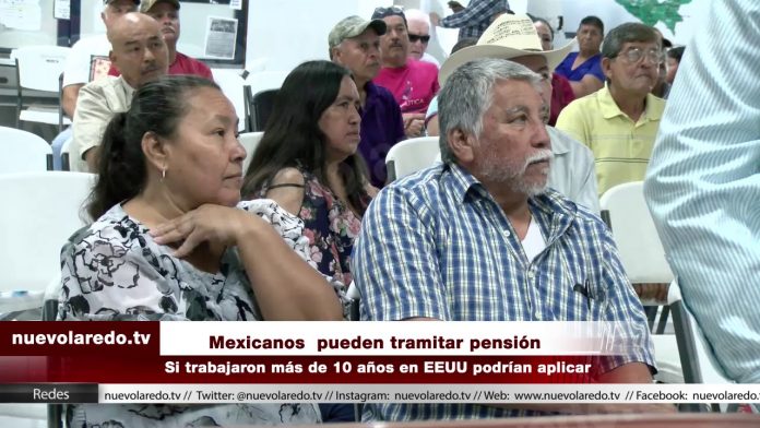 Entrega EEUU pensión a mexicanos que trabajaron más de 10 años en ese país (VIDEO)