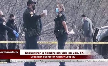 Encuentran a hombre sin vida en Laredo, Texas
