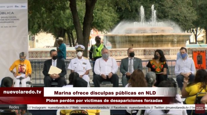 Marina ofrece disculpa pública por desaparecidos en Nuevo Laredo (VIDEO)